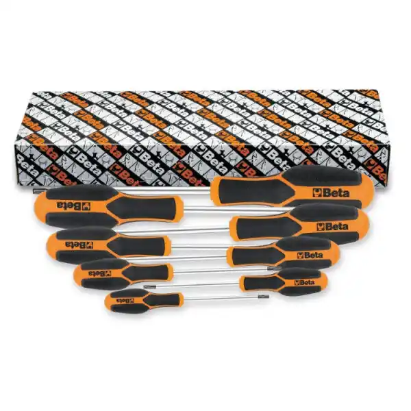 Dostępne od ręki Zestaw 8 wkrętaków Morphos profil Tamper Resistant Torx® BETA 1228RTX/S8