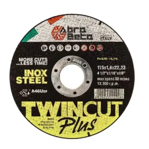 Tarcza do cięcia cienka A46U 230x2,0x22,2 T41 płaska Ostatnie sztuki