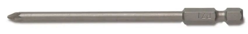 Zniżka Końcówka wkrętakowa długa profil pozidriv PZ1 zabierak 1/4‘‘ długość 150 mm BM11407