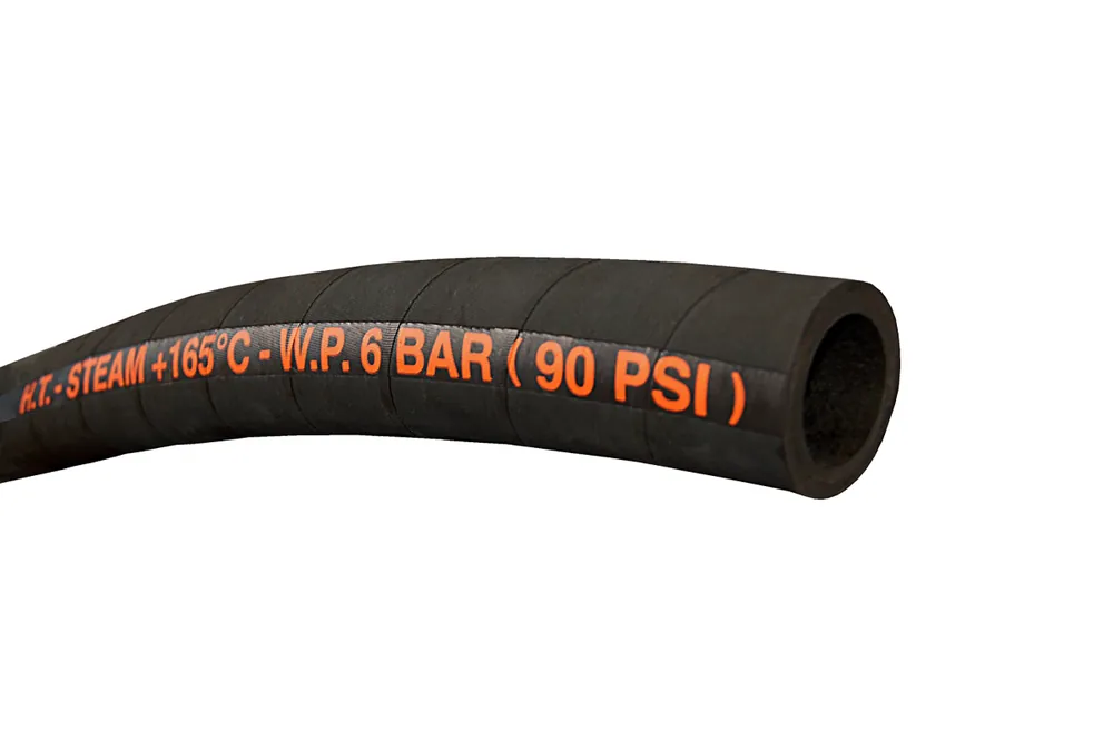 Wąż do gorącej wody i pary wodnej STEAM 170 DN25 6 bar - Hoses Technology Nowość