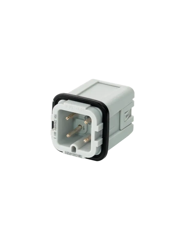 Wkładka Modlink Heavy A3 męska 4-polowa, wciskana, 400V, 10A 70MH-ES004-AP02010 Wysoka jakość