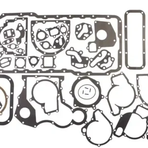 Kompletny zestaw uszczelek silnika (dół) pasuje do CLAAS 48, 66, 68, 76, 78, 80, 85, 86, 88, 96, 98, MASSEY FERGUSON 1114, 1134, 1250, 2620, 2640, 2640 TURBO, 353, 399, 560, 565, 660, 699 Super okazja