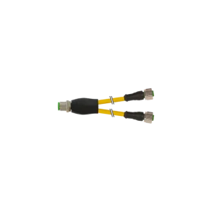 Bestseller Rozdzielacz Y męski M12 / żeński M12 0° 7700-40701-U030100