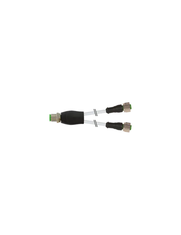 Rozdzielacz Y męski M12 / żeński M12 0° 7000-40701-2330015 Sprawdź teraz