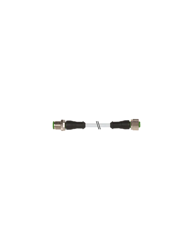 Konektor M12 męski, prosty / M12 żeński, prosty 7000-40041-2150300 Wyprzedaż