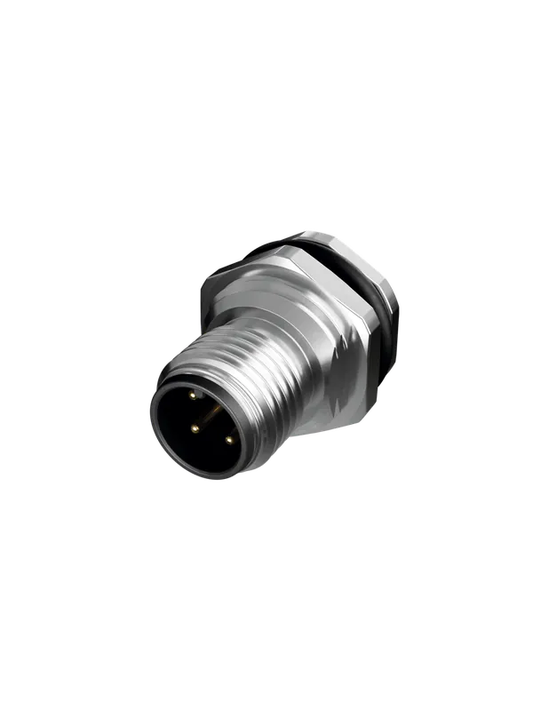 Złącze męskie M12 0° kod L. typ 7000-R2115-11L2400 Nowy