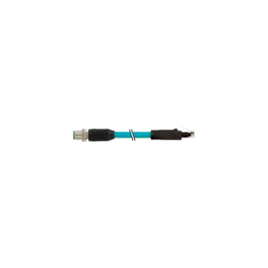 Złącze męskie M12 0° / złącza męskie RJ45 0° ekranowane 8-pinowe Ethernet 7700-48521-S4W0100 Wyprzedaż