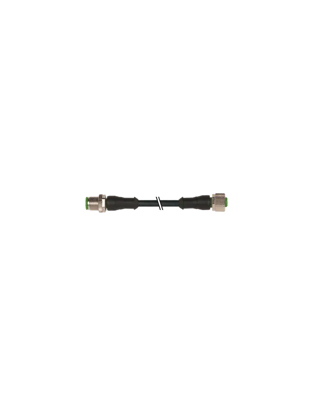 Zniżka Konektor M12 męski, prosty - M12 żeński, prosty 7000-40021-6140700