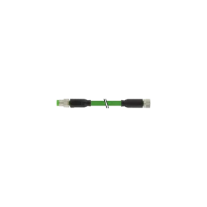 Zniżka M8 męski 0° / M8 żeński 0°, osłona Ethercat 7000-89831-7910150