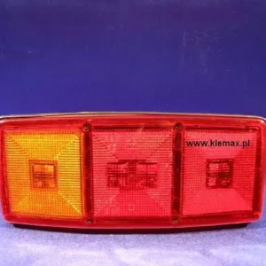 LAMPA ZESPOLONA 3-SEGM. R PRAWA, CZERWONA Cena promocyjna