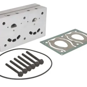 Głowica cylindra kompresora powietrza, pasuje do 912 512 030 0,033 0,912 514 010 0,013 0,912 542 008 0,011 0,912 551 007 0,010 0 (kompletny) Dostępne od ręki