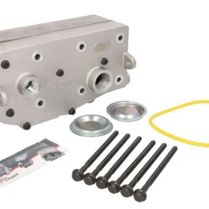 Popularny Głowica cylindra kompresora powietrza, pasuje do 912 518 003 0, 912 518 004 0 (kompletny) pasuje do DAF pasuje do DAF XF 105 FA 105.410/FA 105.460/FA 105.510/FAD 105.410/FAD 105.460/FAD 105.510/FAK
