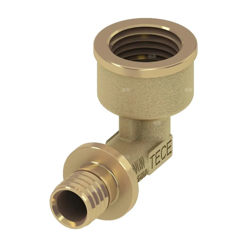 Mufa przejściowa 90‘ TECE flex, brąz, 16 mm x 1/2‘‘ (zz x GW) Oferta