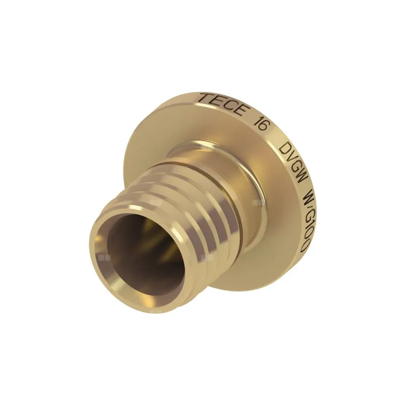 Korek TECE flex mosiądz końcówka wtykowa (16 mm) Darmowy zwrot