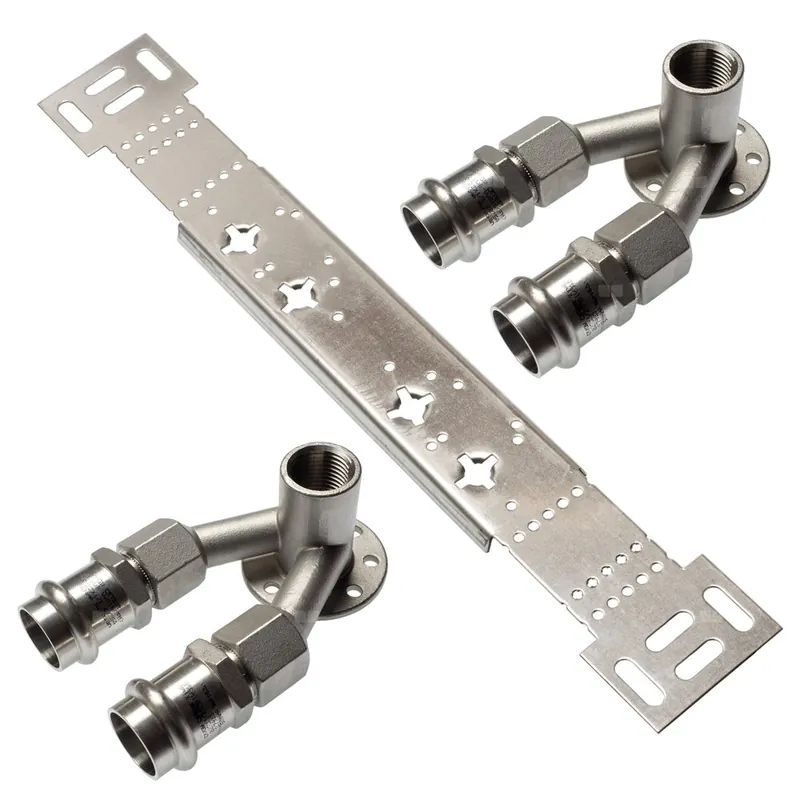 NiroSan® Listwa montażowa do kolana ściennego nr 69478GZ 15x1/2x15 Oferta