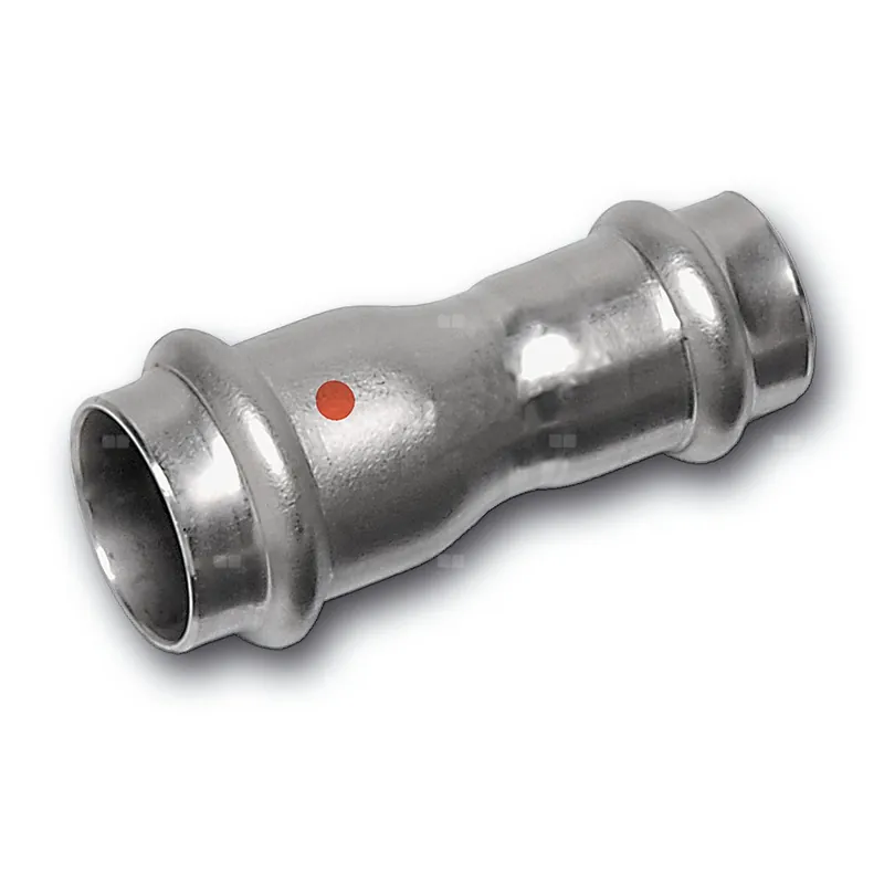 Mufa SANHA NiroTherm Press redukcja, stal nierdzewna, 18 mm x 15 mm (zw x zw) Wyprzedaż