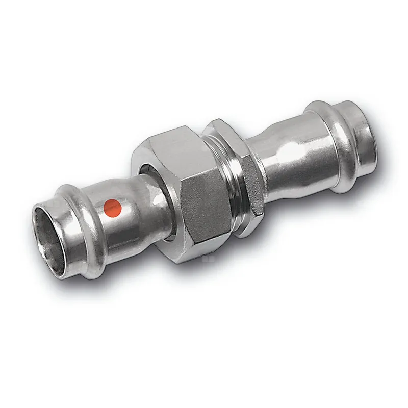 Oferta Śrubunek SANHA NiroTherm Press trzyczęściowy, stal nierdzewna, 15 mm (zw x zw)