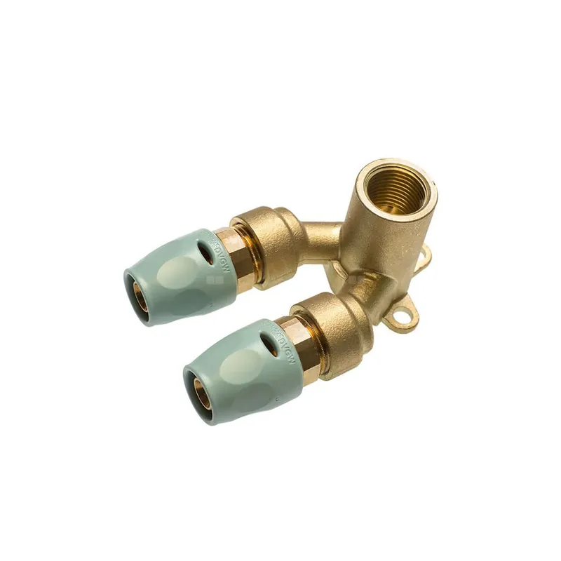 Popularny Trójnik SANHA 3fit Push brąz 16 mm x 1/2‘‘ x 16 mm (zz x GW x zz)