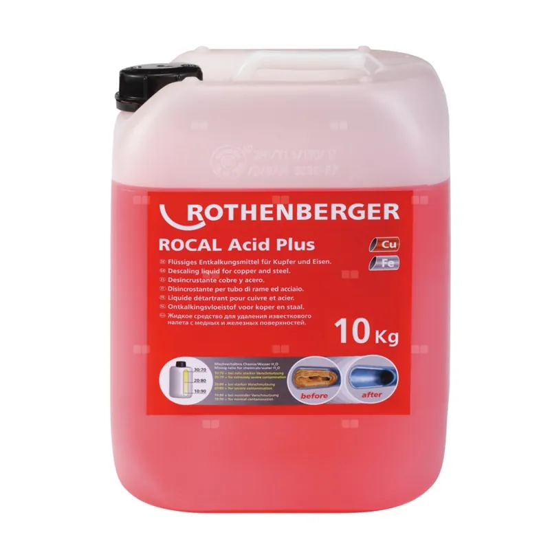 Do wyczerpania zapasów Chemia do odkamieniania ROCAL Acid Plus, 10 kg