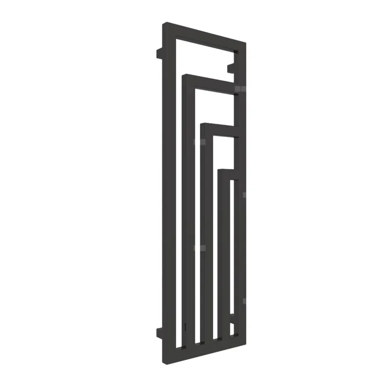 Bestseller Grzejnik drabinkowy TERMA ANGUS V, podłączenie YL, wym. 1140 x 360 mm, kolor heban, moc 421W