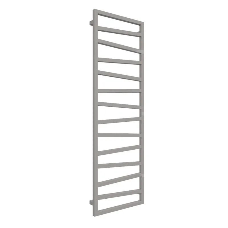 Premium Grzejnik drabinkowy TERMA ZIGZAG, podłączenie Z1, wym. 1545 x 500 mm, kolor błyszczący żwir, moc 581W