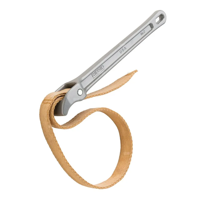 Bestseller Klucz taśmowy nr 2 do rur 2" (rączka 300 mm, taśma 760 mm o szer. 30 mm)