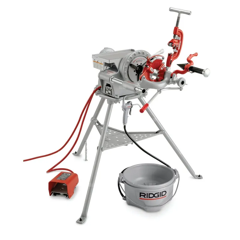 Wysoka jakość Gwintownica 300C PD 115 V, kompletny napęd, smarowanie ręczne