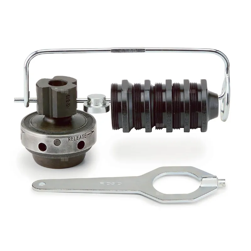 Dodaj do koszyka Zestaw uchwytu do gwintowania złączek NPT 1/2"–2" model 819