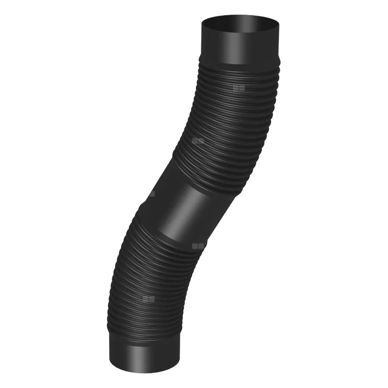 Rura Concept By JEREMIAS (pp-flex) ZW x ZW 60 x 60 mm 10000 mm spalinowa, kolor czarny Niska cena