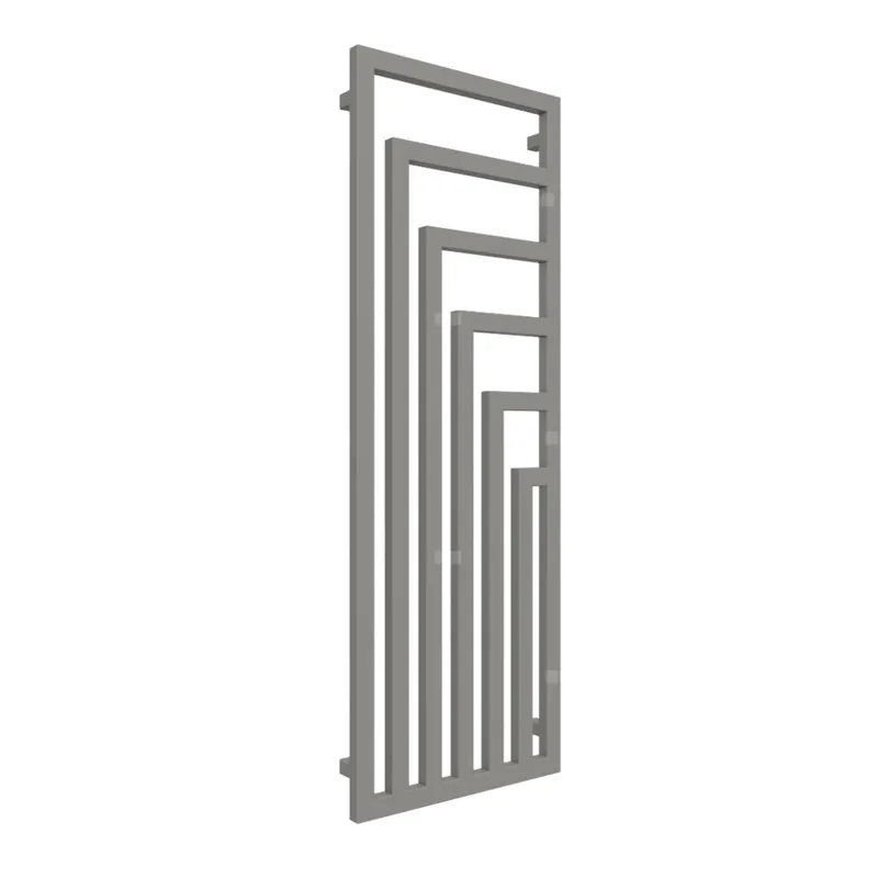 Szybka wysyłka Grzejnik drabinkowy TERMA ANGUS V, podłączenie Y8, wym. 1460 x 520 mm, kolor ciemne aluminium metaliczny RAL9007, moc 711W