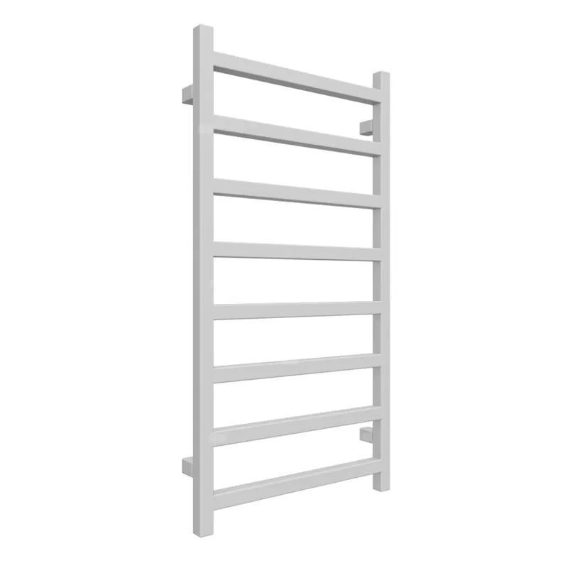 Grzejnik drabinkowy TERMA SIMPLE, podłączenie SX, wym. 960 x 500 mm, kolor srebrny mat, moc 351W Ostatnie sztuki