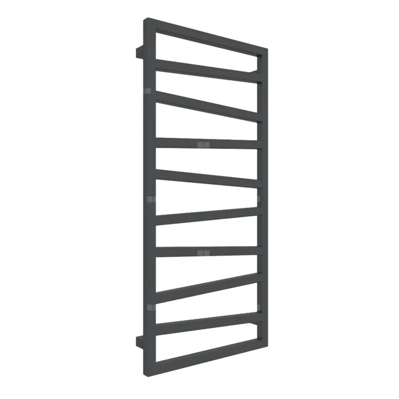 Taniej Grzejnik drabinkowy TERMA ZIGZAG, podłączenie Z1, wym. 1070 x 500 mm, kolor szary czarny RAL7021, moc 406W