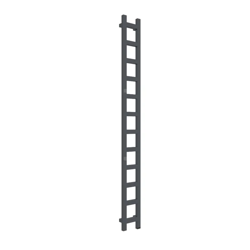Okazja Grzejnik drabinkowy TERMA EASY ONE, podłączenie S8, wym. 1920 x 200 mm, kolor szary antracytowy RAL7016, moc 378W