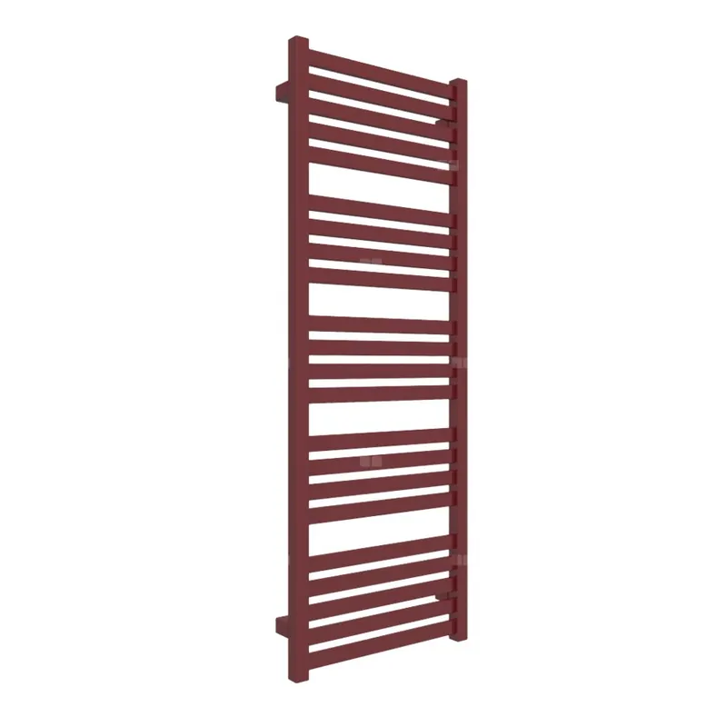 Oferta limitowana Grzejnik drabinkowy TERMA MARLIN, podłączenie SX, wym. 1185 x 430 mm, kolor czerwony purpurowy RAL3004, moc 467W
