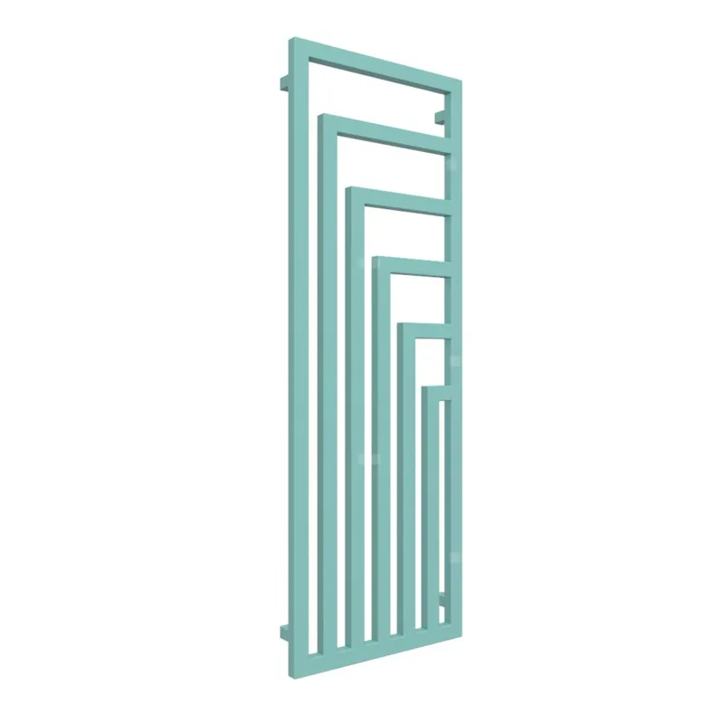 Bestseller Grzejnik drabinkowy TERMA ANGUS V, podłączenie ZX, wym. 1460 x 520 mm, kolor zielony jasny RAL6027, moc 711W