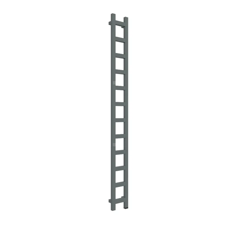 Grzejnik drabinkowy TERMA EASY ONE, podłączenie S1, wym. 1920 x 200 mm, kolor metaliczny szary, moc 378W Hit sprzedaży