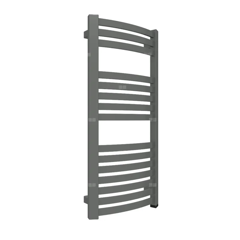 Grzejnik drabinkowy TERMA DEXTER ONE, podłączenie S8, wym. 860 x 400 mm, kolor błyszcząca szarość, moc 323W Hit sprzedaży